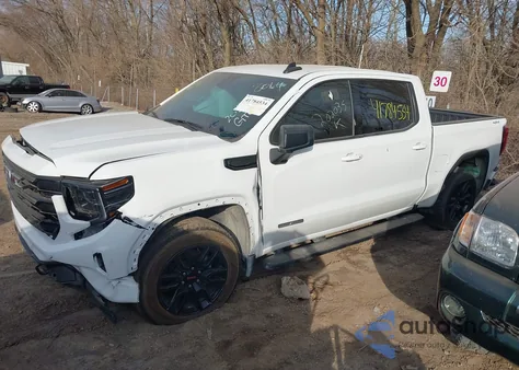 2024 GMC Sierra 1500 4Wd Short Box Elevation With 3Sb from USA, damaged, VIN 1GTPUCEK9RZ202035